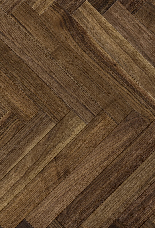 Black Walnut Natural Herringbone Flooring Flooring WA002-1